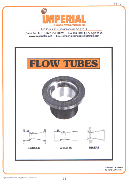 Flow Tubes