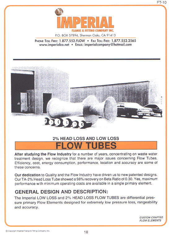 Flow Tubes